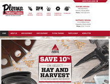 Tablet Screenshot of plevnaimplement.com